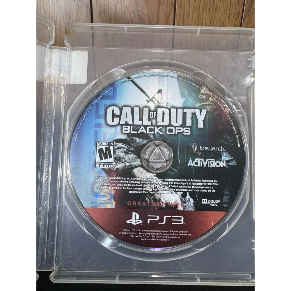 Call of Duty: Black Ops (PS3 GAME PlayStation 3) Only disc
